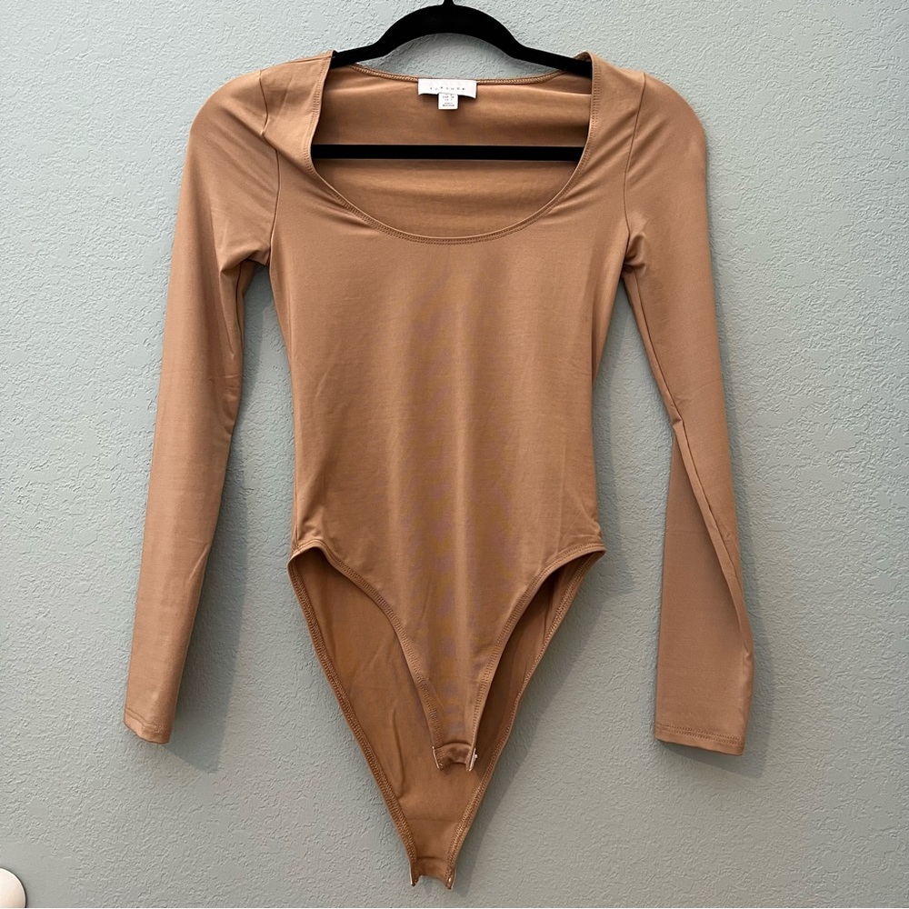 Topshop Sleek Long Sleeve Bodysuit